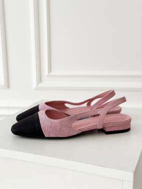Slingback Rue Cambon | rose bonbon ♡