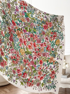 Chusta Praire Fleurie | 100% jedwab ♡