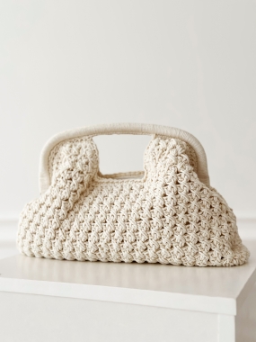 Torebka Écrin | crochet | krem ♡