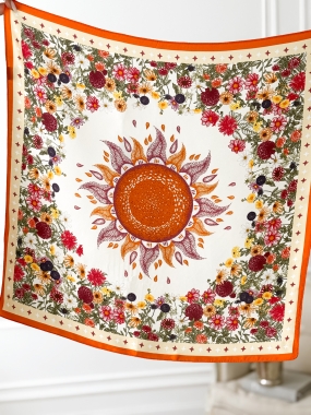 Apaszka Soleil | 100% jedwab ♡