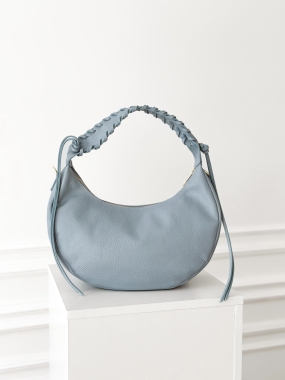 Torebka Hobo | boho | błękit ♡