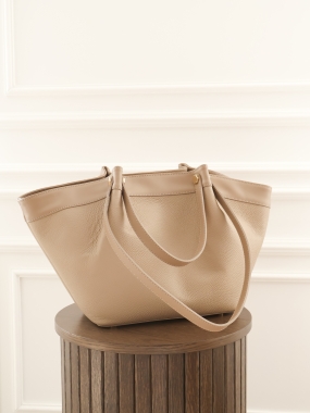 Torba Nantucket | skóra naturalna | taupe ♡