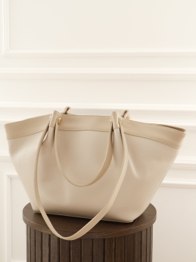 Torba Nantucket | skóra naturalna | crème ♡