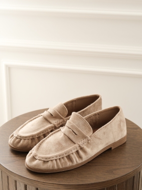 Mokasyny Le Loafer | beige ♡